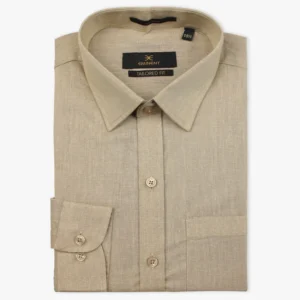 Eminent Men's Chambray Shirt - Beige