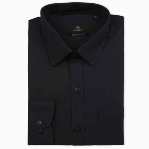 Eminent Men's Chambray Shirt - Navy Blue