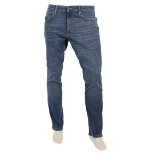 Eminent Men's Slim Fit Denim Pant - Dark Blue