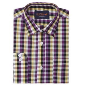 Men's Formal Shirt - Purple
