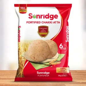Sunridge Whole White Chakki Atta (Forified) - 10 kg