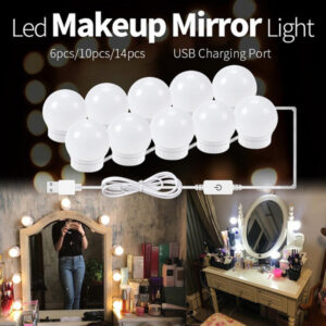 Bright Vanity Mirror Lights 10 Bulb Pack